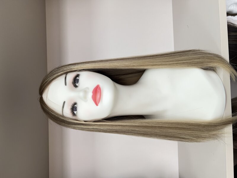 Grande venda! Peruca de cabelo virgem europeia para mulheres, 20 Polegada, kosher, qualidade superior, frete grátis