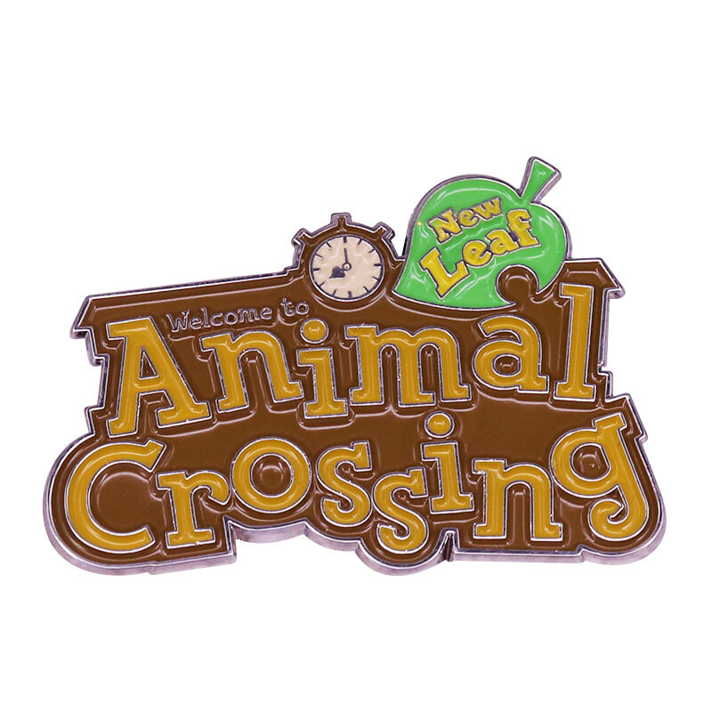 Japanese Animal Crossing szpilki do plecaków odznaki gra plakietka emaliowana akcesoria do biżuterii śliczne rzeczy broszki prezent