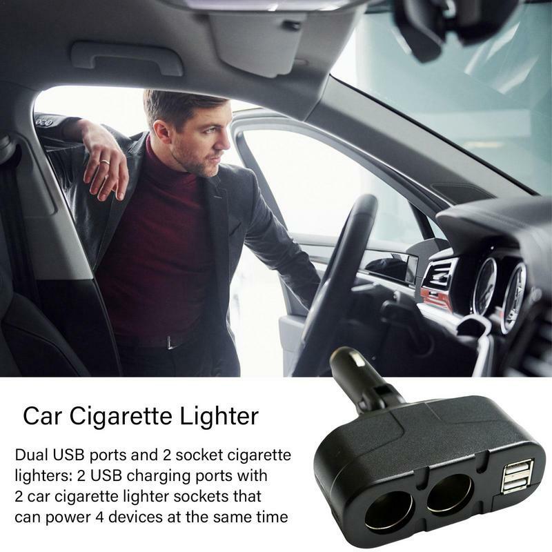 차량용 라이터 충전기 듀얼 포트 USB 어댑터 분배기, GPS 스마트폰용 멀티포트 어댑터 분배기, 액세서리
