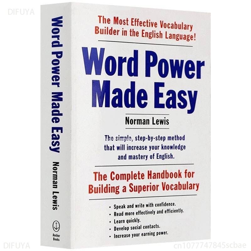 Engels Origineel Woord Macht Maakte Gemakkelijk Leren Woordenschat Woorden Dwingen De Nieuwste Versie Van Het Boek