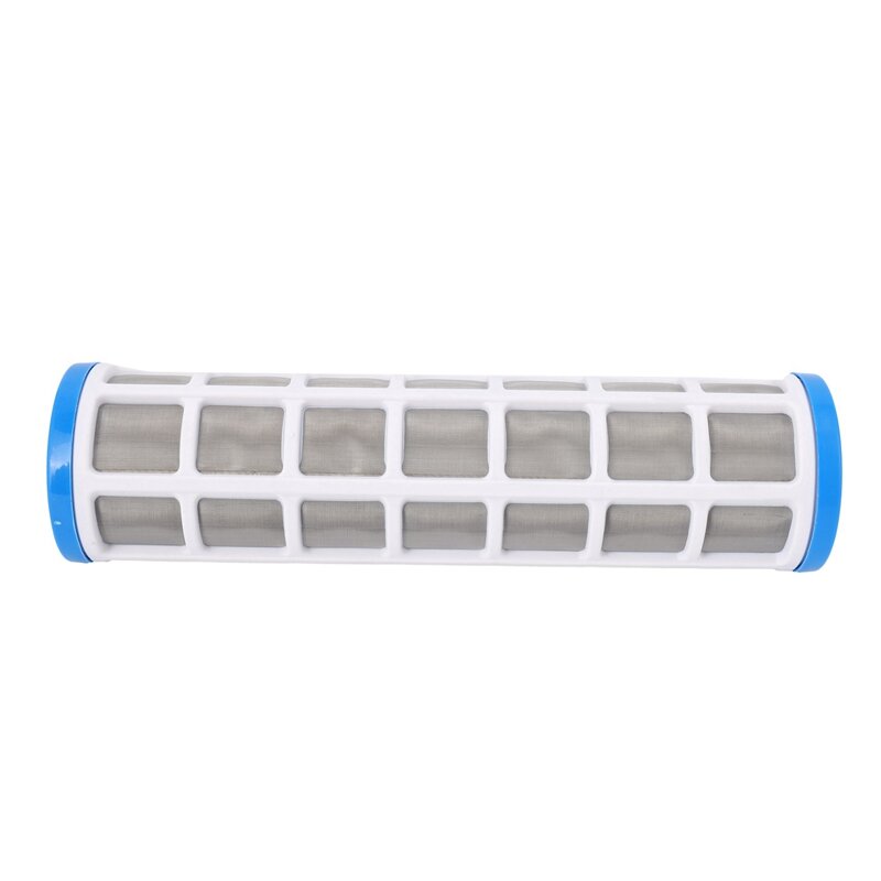 2X 10 Inch Stainless Steel Wire Mesh Filter Cartridge Water Purifier Pre Filter For Scale Prevention
