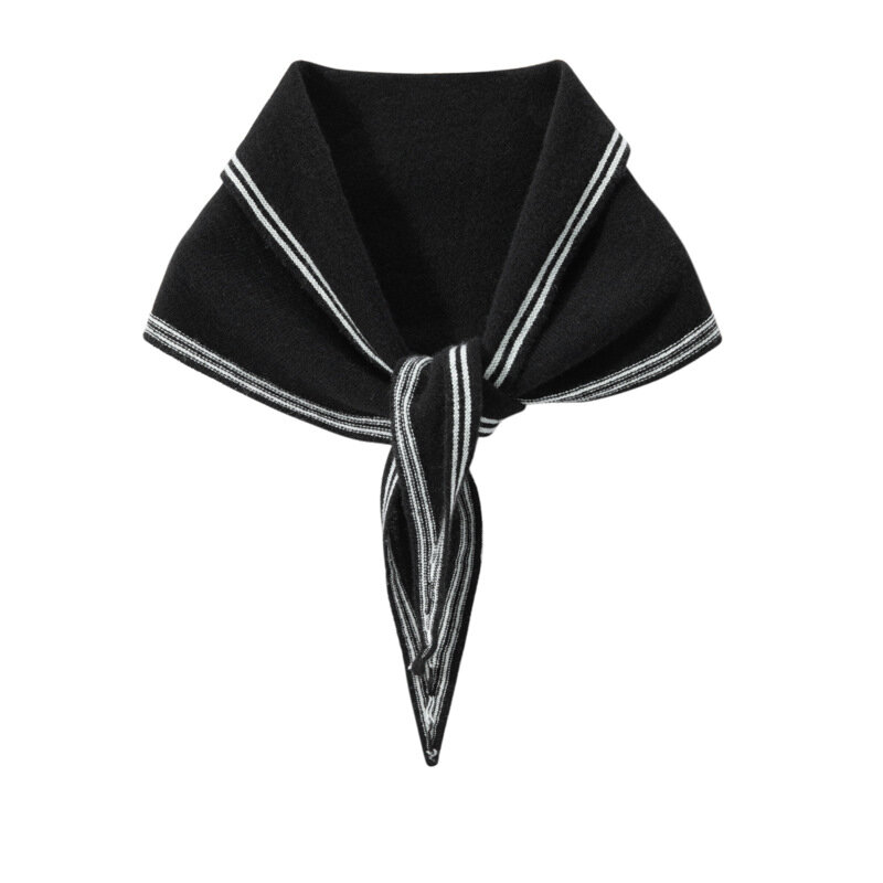 Bufanda triangular de Cachemira para mujer, chal pequeño, hombro, babero, protección del cuello, moda, todo, nuevo
