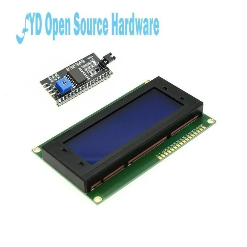 Modulo LCD 1602A / 2004A / 12864B modulo Display LCD blu Display giallo verde IIC/I2C 5V per Arduino