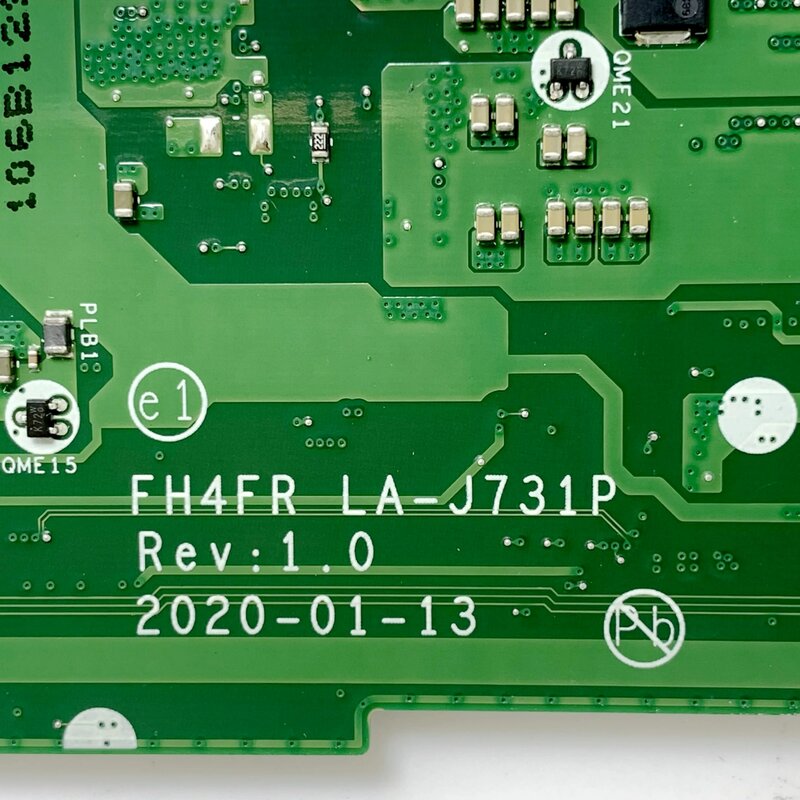Carte mère FH4FR LA-J731P de haute qualité pour ordinateur portable Acer SF314-42, avec processeur Ryzen 3 4300U CPU 100%, fonctionne bien