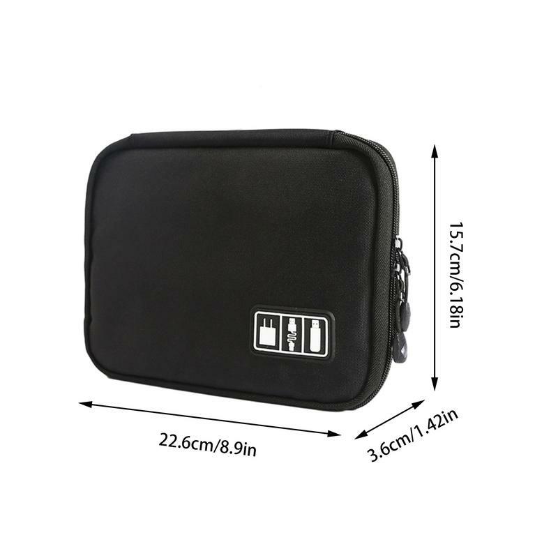 Cord Organizer Case Charger Case Storage Bag Carrying Case Portable Electronics Organizer Shockproof Cable Case Cord Organizer