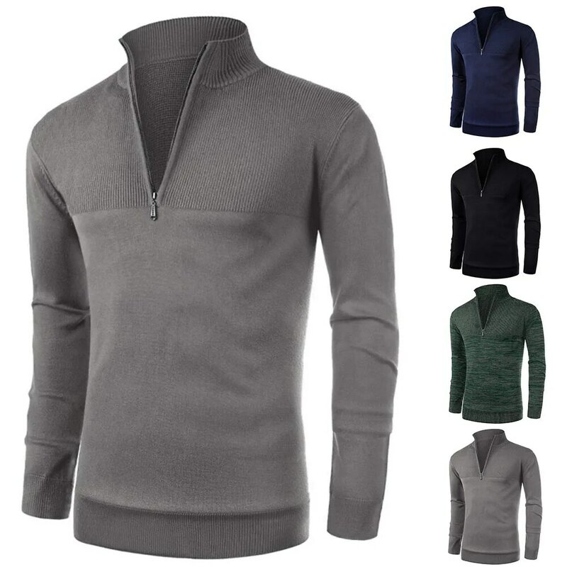 Pullover Pullover täglichen Urlaub brandneue lässig warm halten Strick oberteil Langarm männlich Medium Stretch Männer Sweatshirt