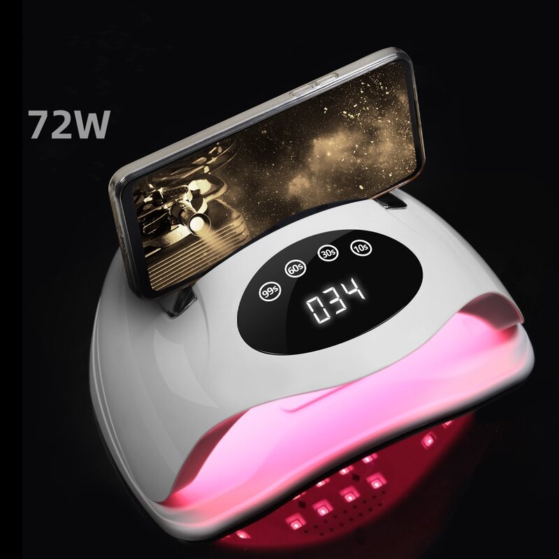 Nail Dryer LED Nail Lamp UV Lamp for Curing All Gel Nail Polish With Motion Sensing Manicure Pedicure Salon Tool Gift