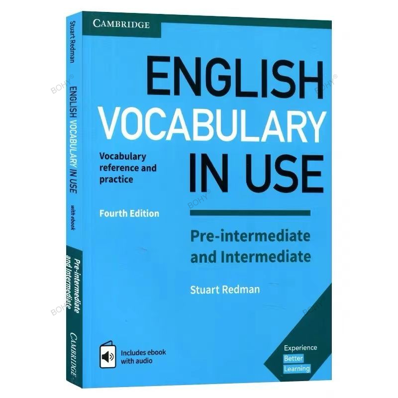 Colored Cambridge University English Vocabulary In Use Series Blue Bible Books Free Audio Send Your Email