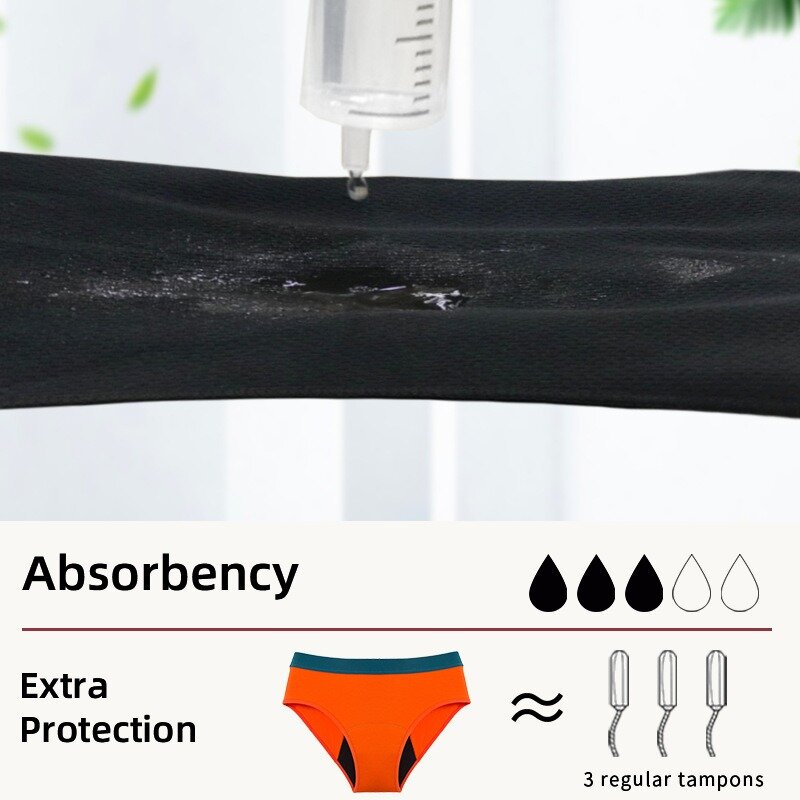 SULIAMCOXY-Sous-vêtements anti-fuites en coton pour adolescents, culottes menstruelles pour les abonnés aux documents