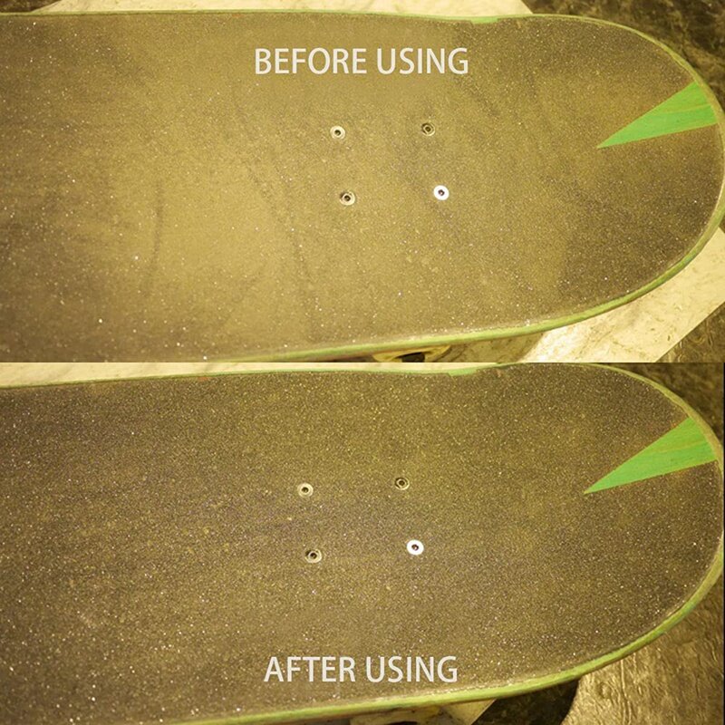 Borracha de lixa de skate surf skate lixa limpeza