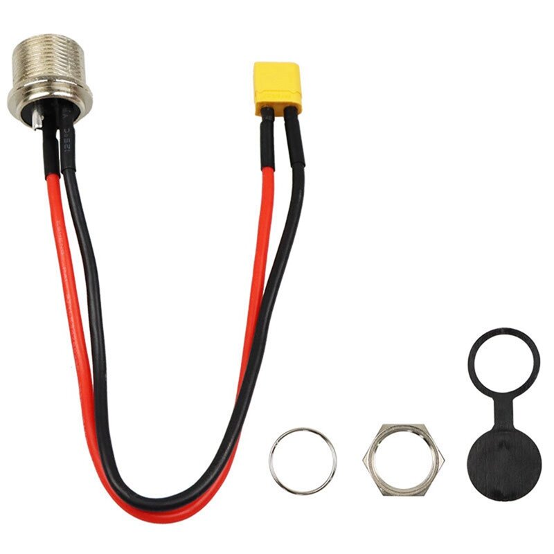 Electric Scooter Accessories Charging Connector T-Head Charging Connector Scooter Replacement Parts