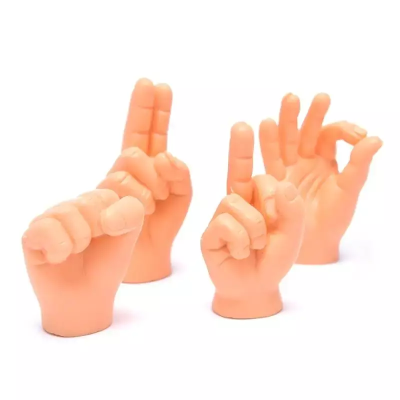 مجموعة أيدي وأرجل كرتونية مضحكة ، ألعاب إبداعية ، حول النموذج اليدوي الصغير ، هدية الهالويز ، 6 *