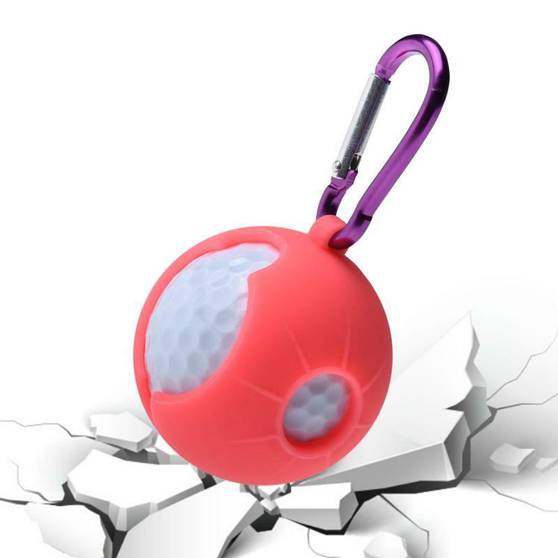 1Pcs Tragbare Park Golf Ball Schutzhülle Halter Abdeckung Golf Ball Silikon Hülse antihaft Schutzhülle Golf Zubehör