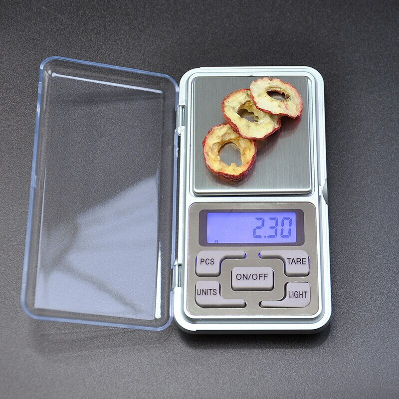 Balance électronique portable de haute précision pour la cuisine domestique, déterminer le pesage des bijoux
