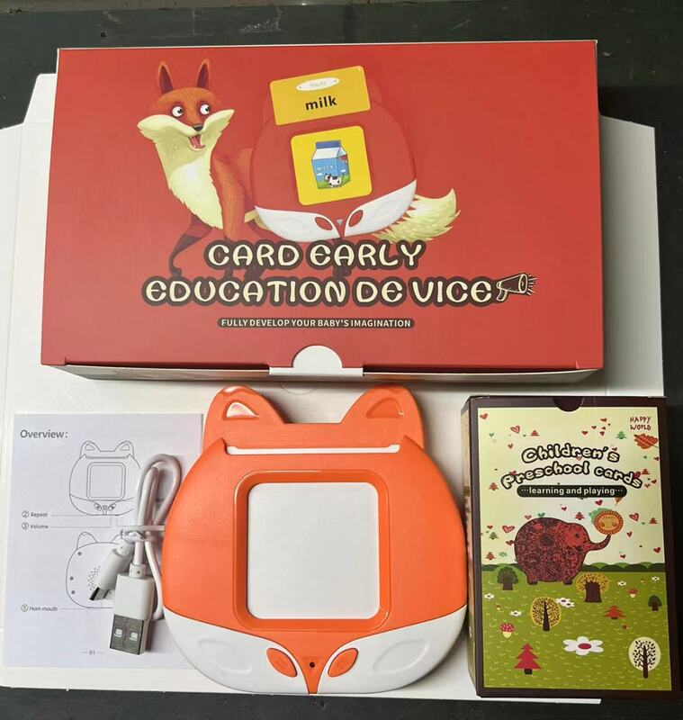 Illuminazione inglese transfrontaliera con macchina per schede audio macchina per la prima educazione macchina per carte giocattoli educativi per bambini
