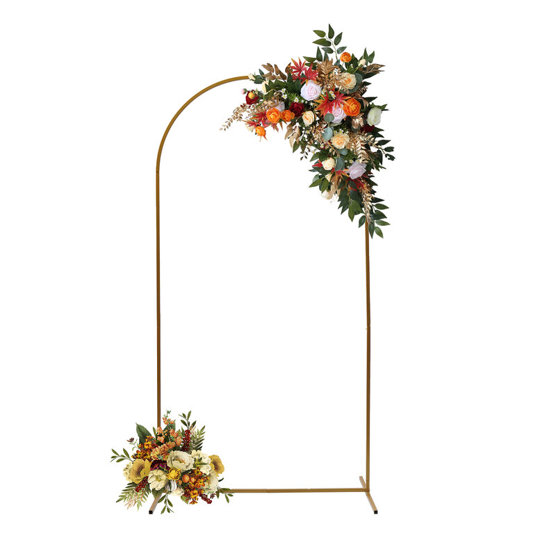 3 pezzi 180/200/220cm altezza arco di nozze espositore per fiori scaffale per fondale in oro per la decorazione della festa della cerimonia nuziale