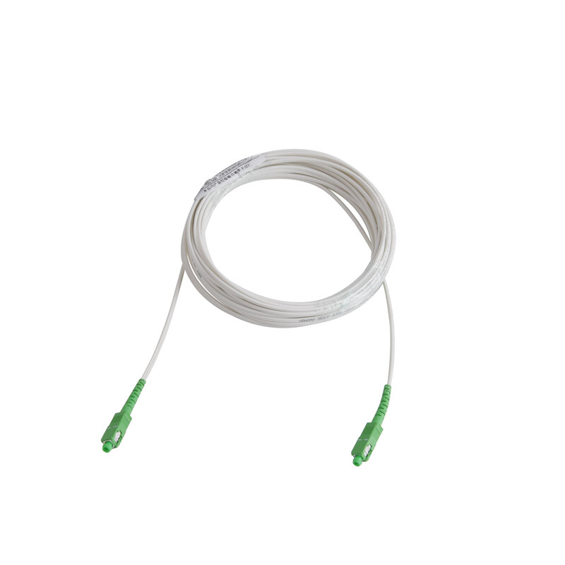 Fil à fibre optique APC SC à SC, câble d'extension intérieur monomode 1 cœur, patch Simsake Convert, 3m, 5m, 10m, 15m, 20m, 30m
