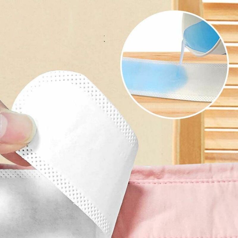 10 pz/set t-shirt Collar Sweat Pads nastro adesivo per collare felpe protezioni assorbenti per profumo scudo Desodorante per uomo donna