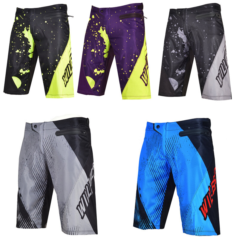WillBros-pantalones cortos para Motocross, Shorts para bicicleta de montaña y de descenso, para exteriores, todoterreno, MTB, DH