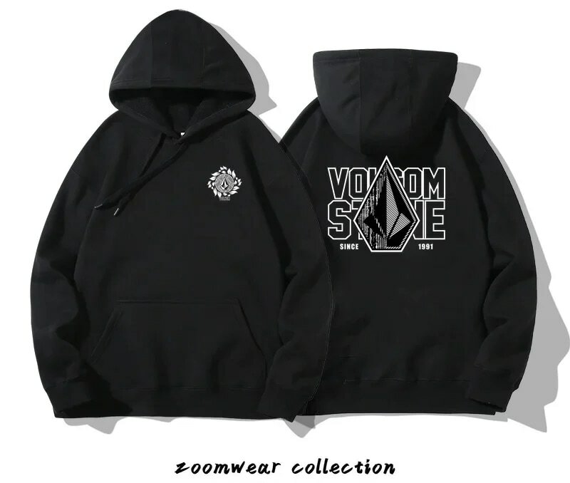 Men's hoodie Four Seasons Jade volcom pure cotton comfortable hoodie women's uniquely designed casual warm hoodie
