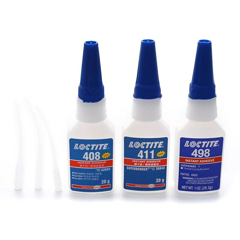 Adesivo istantaneo Gule 408 411 498 Quick Dry strong Super Glue Repair Tools