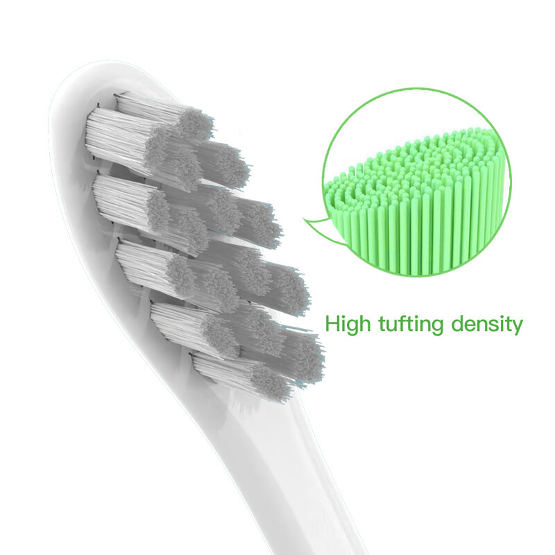 Têtes de rechange pour brosse à dents Oclean Flow/X/ X PRO/ Z1/ F1/ One/ Air 2 /SE, 4 pièces, DuPont, brosse à dents sonique douce, poils sous vide
