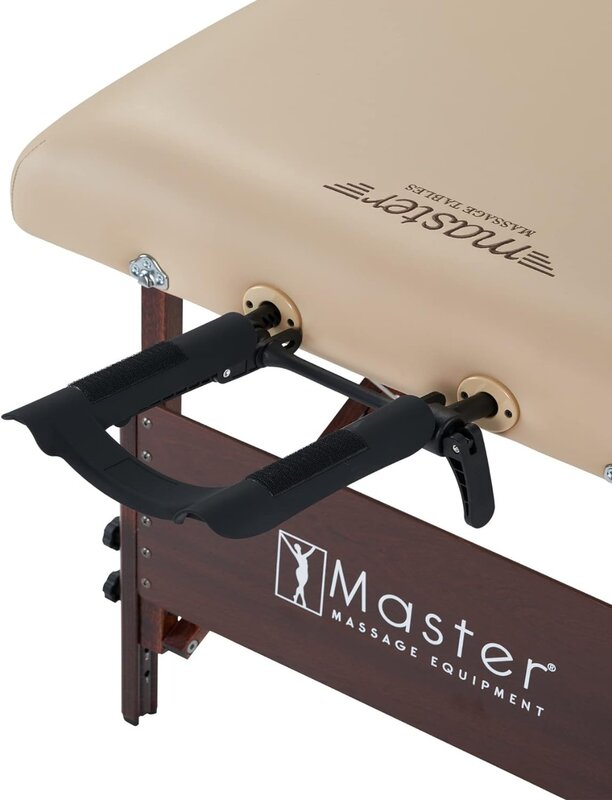 Master Massage 30" Del Ray Pro Portable Massage Table (30" Width x 84" Length) with Adjustable Table Height, 750lbs