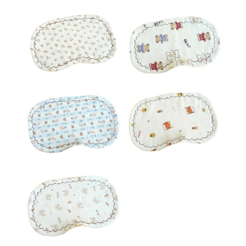 Многофункциональная детская подушка, удобная подушка для новорожденных, детская подушка с милым узором, дышащая подушка, легкая