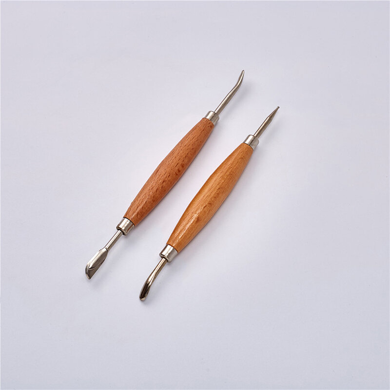 Set di strumenti artigianali in pelle strumento per intagliare lo stilo per modellare strumento per la progettazione della pressa della lama per intaglio in rilievo