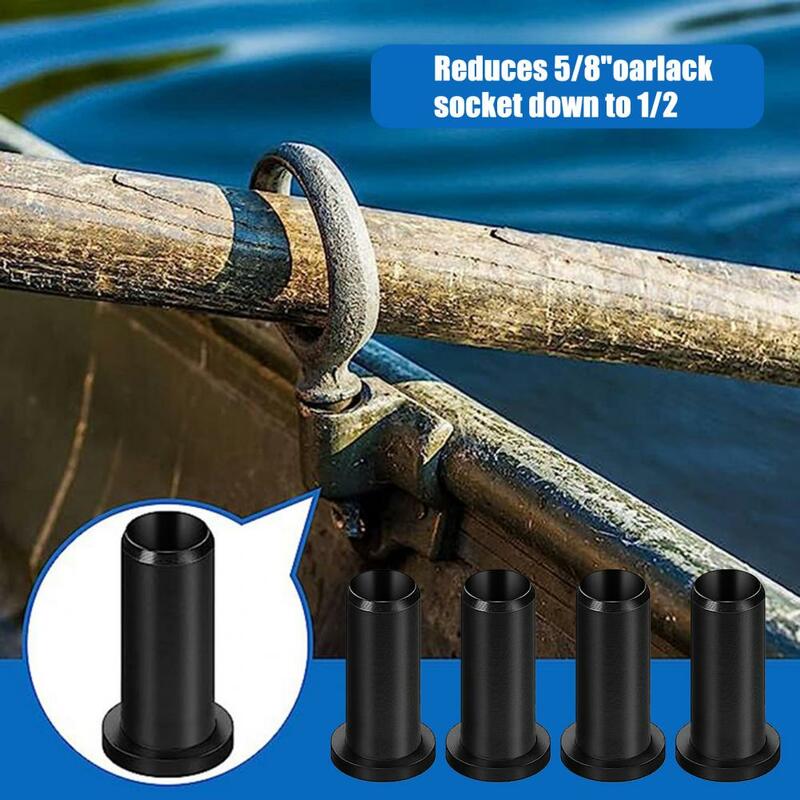 Durable Boat Oar Lock Socket Inserções, bucha de caiaque, resistente ao desgaste mangas Oar, instalação simples, fácil de instalar, 4pcs