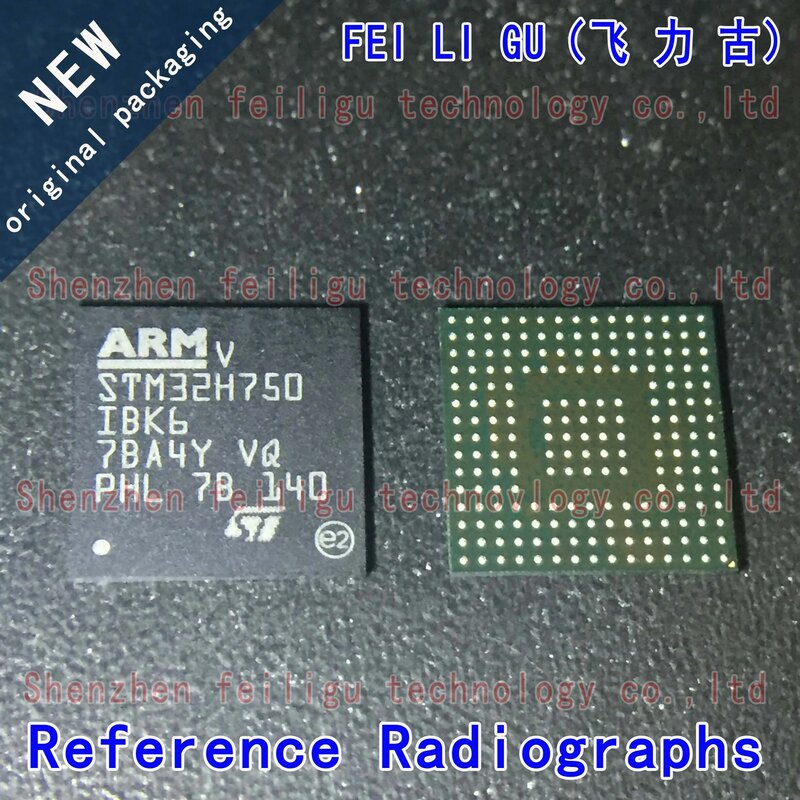 1 ~ 30 sztuk 100% nowy oryginalny STM32H750IBK6 STM32H750 pakiet BGA176 mikrokontroler chip elementów elektronicznych