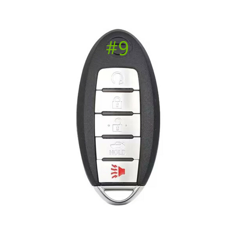 Funda de llave remota inteligente para Nissan Rogue Teana Sentra Versa ALTIMA MAXIMA Sunny, entrada sin llave, 2, 3, 4, 5 botones, nuevo