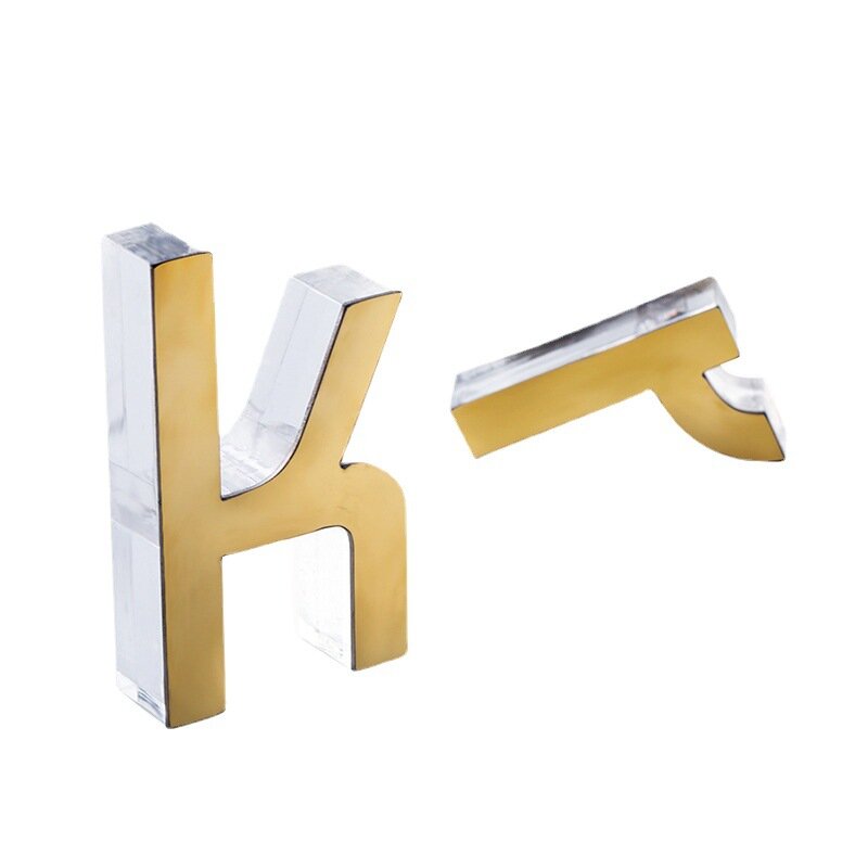 3D znak litery niestandardowe akrylowe litery znak dla Logo firmy na zewnątrz podświetlane litery firmowe