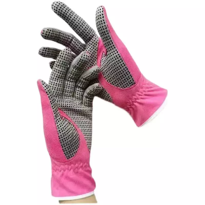 Rękawice golfowe tkanina z muślinu ochrona przeciwsłoneczna dla kobiet oddychająca i odporna na zużycie