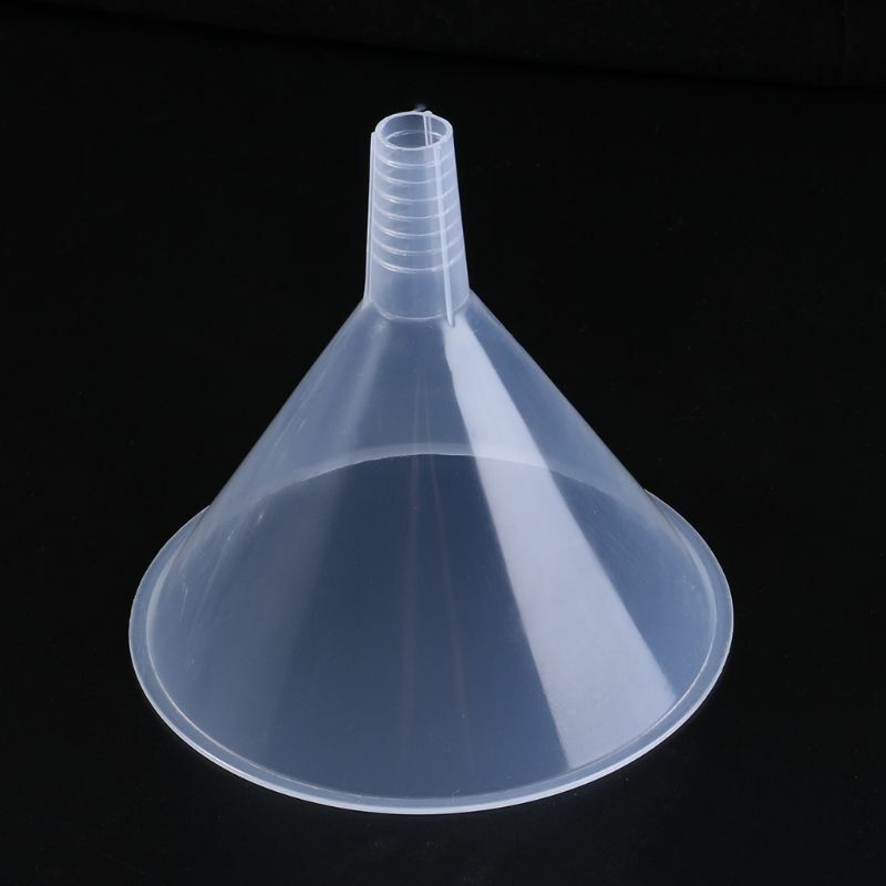 funil transparente branco plástico 150mm para líquidos da garagem/carro/laboratório/K GTWS