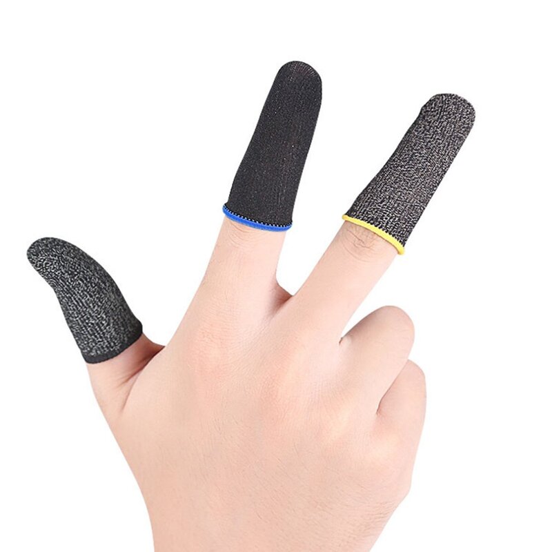 Nakładki na palce do gier mobilnych Ekran dotykowy Ultracienkie, oddychające, antypoślizgowe, odporne na pot i odciski palców