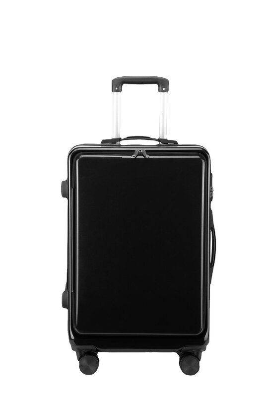 VIP Custom Front-Opening-Koffer Damen Multifunktion koffer 20-Zoll-Passwortbox Reiß verschluss Boarding Case Trolley Case