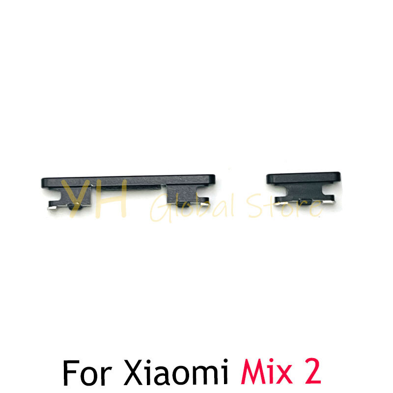 Per Xiaomi Mi Mix 2 2S Mix2 pulsante di accensione ON OFF Volume Up Down pulsante laterale parti di riparazione chiave