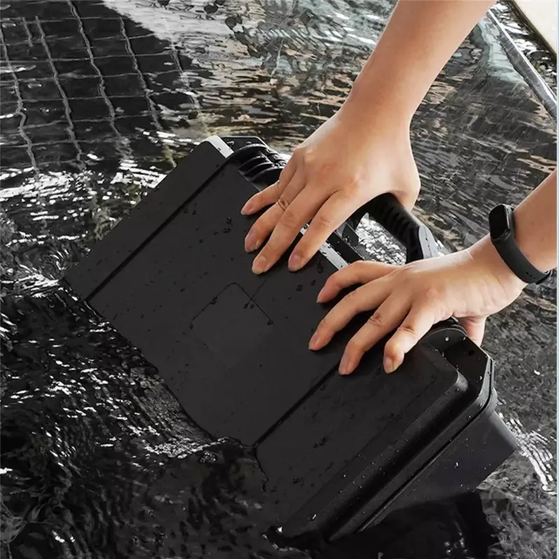 Wasserdichte Hard Carry Case Bag Werkzeugs ätze mit Schwamm Aufbewahrung sbox Sicherheits schutz Organizer Hardware Toolbox schlag fest