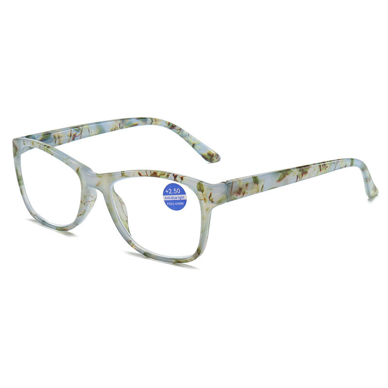 Новые модные женские очки для чтения, увеличительное стекло, с защитой от синего света, легкие и четкие