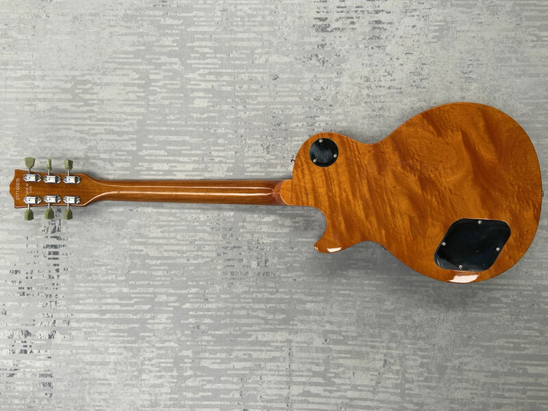 Gib $ on logo gitar, dibuat di Cina, warna berasap, dapat disesuaikan, kualitas tinggi tubuh mahoni, fingerboard rosewood, gratis pengiriman