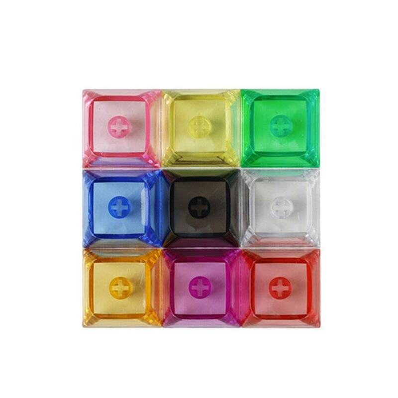 High Transparent PC Keycaps XDA 2 Height For Mx Cross Shaft Mechanical Keyboard Keycaps Backlit Key Caps Colorful Wholesale