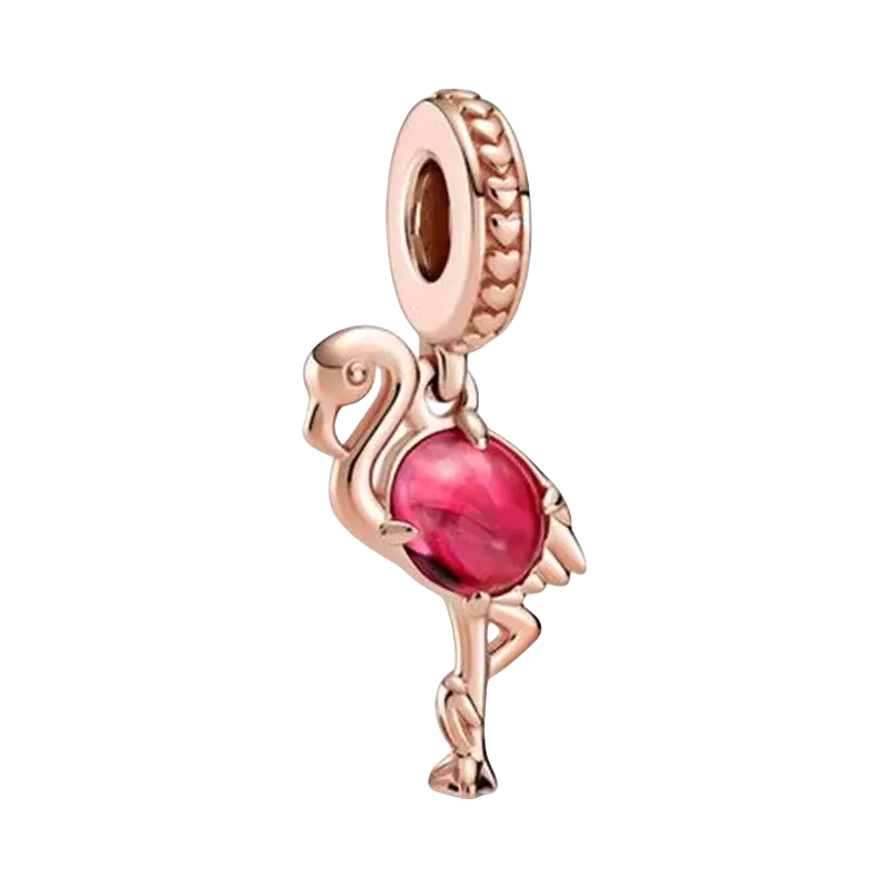 2024 logo asli manik liontin kecil untuk wanita perhiasan DIY buatan tangan gelang manik-manik 925 perak murni hadiah mewah klasik