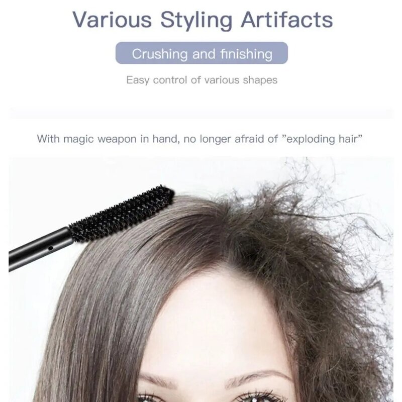 New Health & Beauty pielęgnacja włosów Beauty Frizz Fixing stylizacja poskramiacz pędzel do włosów Fixer krem do wykończenia włosów Stick