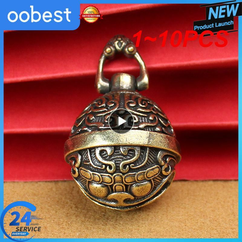 Gourmet Keychain Home Decoration Crafts Creative Gifts Brass Lucky Gardening Supplies High Quality Bell Car Pendant