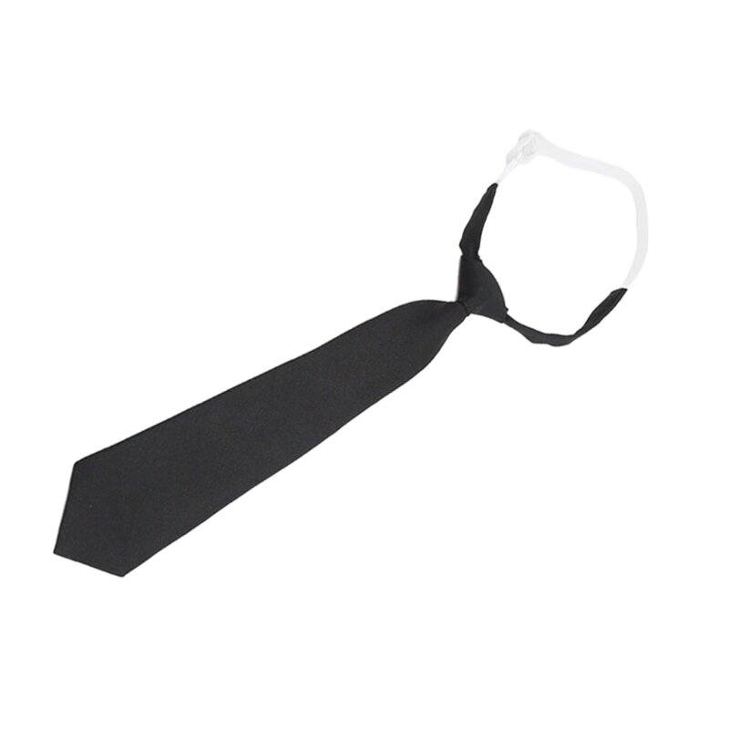 Галстук на шею с зажимом для ленивых, деловой костюм для свадебной вечеринки, простой галстук N7YD