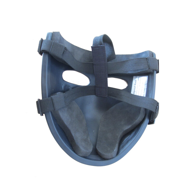 Aramid NIJ IIIA Tactical Bulletproof Mask Bulletproof Visor Half Face Military Police Army use