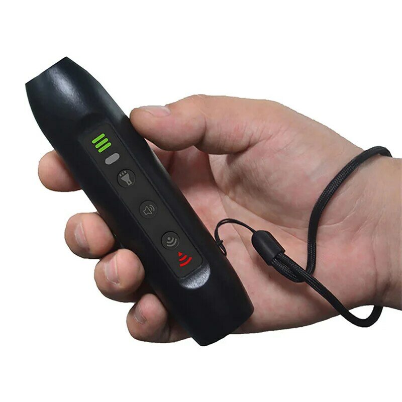Handheld Anti-bite Drive Rod High Power Ultrasonic Dog Driver Recyclable Charging Anti Barking Device Portable Dog Trainer