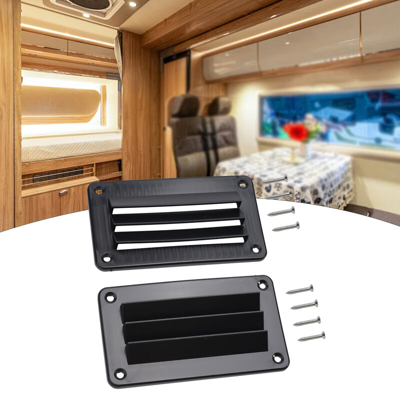 RV Louver Exhaust OutletPlastic Air Vent Outlet For Motorhome Caravan Camper Accessories Louver Ceiling Vents Perforated Sheet