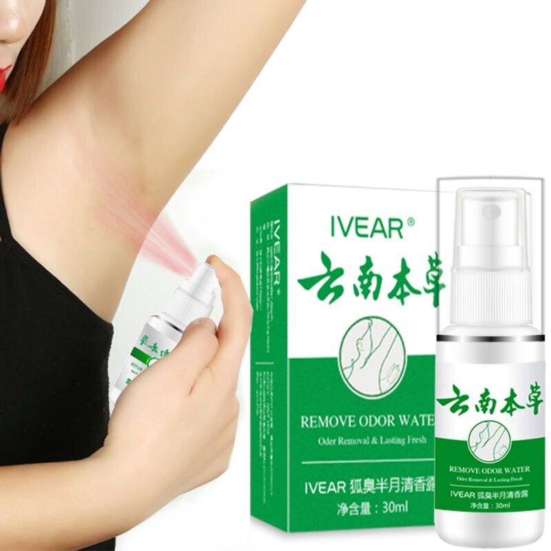 Neutralizator zapachów Spray pod pachami usuwanie zapachu odśwież dezodorant do ciała balsam płynny letni pot kobiety mężczyźni dostarcza 30ml